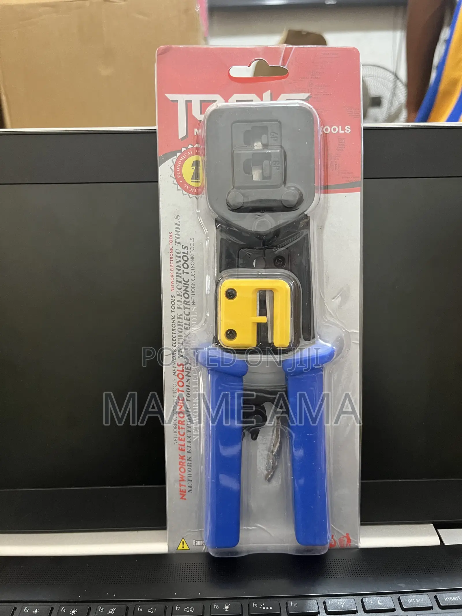 Straight -Through Rj45 Crimping Tool