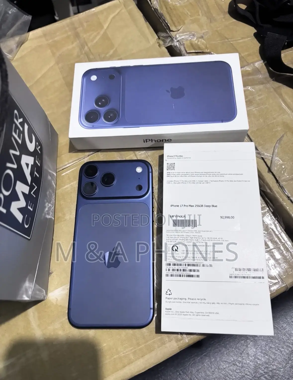 Apple iPhone 17 Pro Max 256 GB Blue