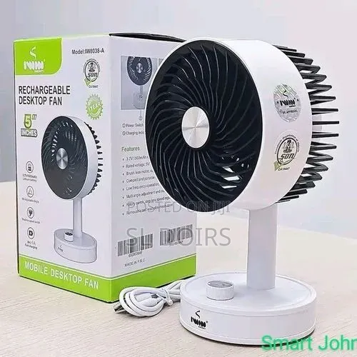 Rechargeable Hand and Desktop Fan