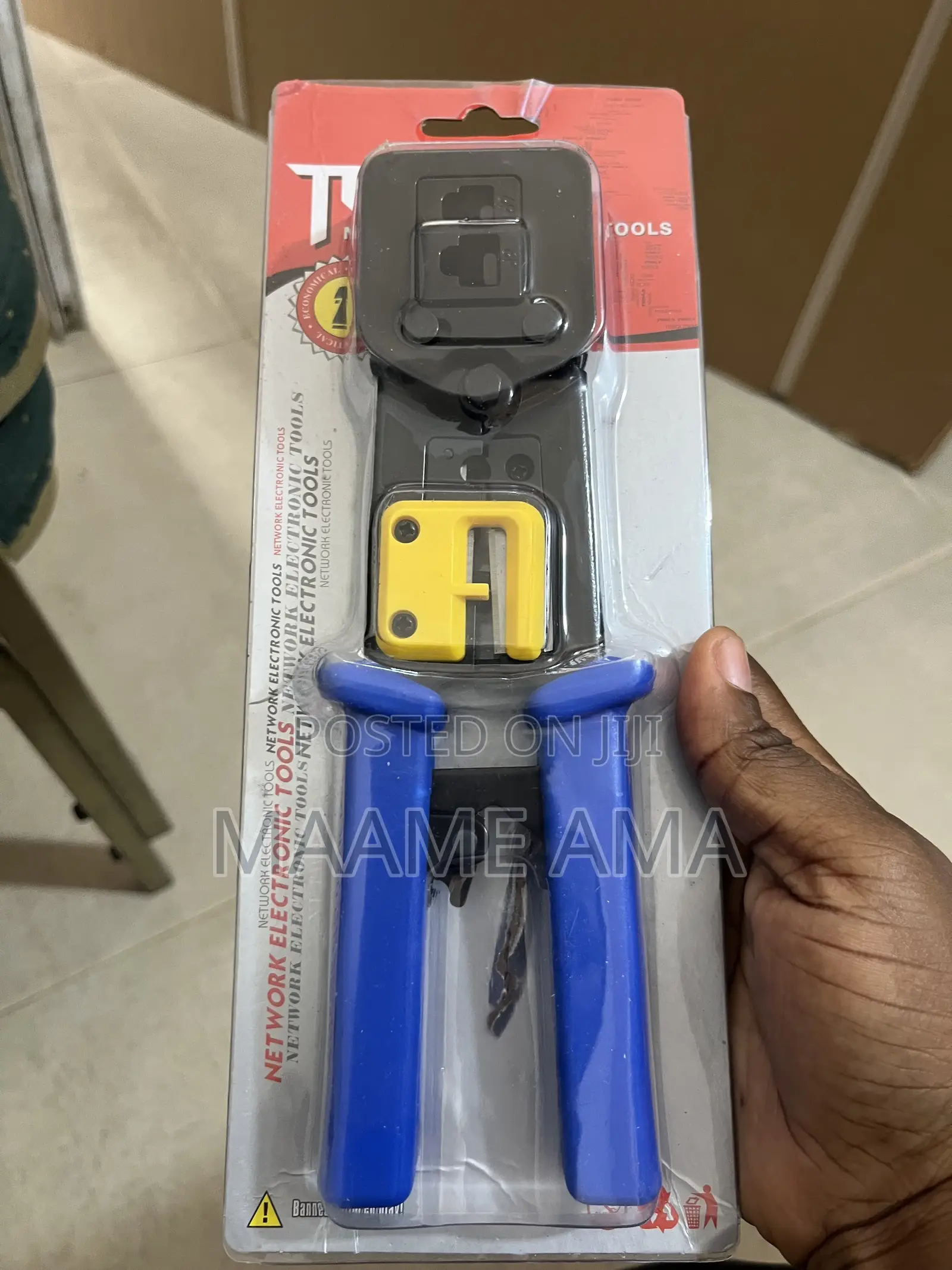 Push - Through Rj45 Crimping Tool