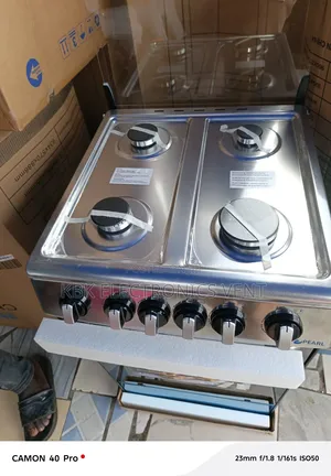 Pearl 50*50 4burner Gas Cooker Oven + Grill