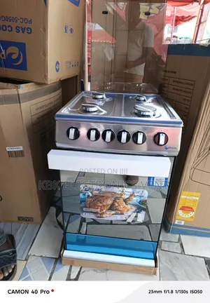Pearl 50*50 4burner Gas Cooker Oven + Grill