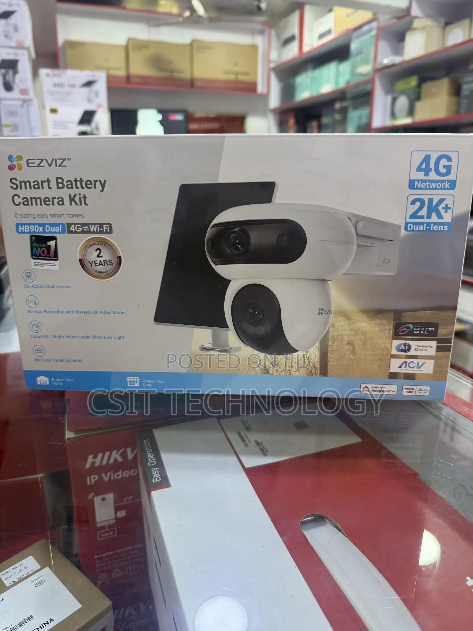 Ezviz Solar Camera Cs-Hb90x/Sp 4mp