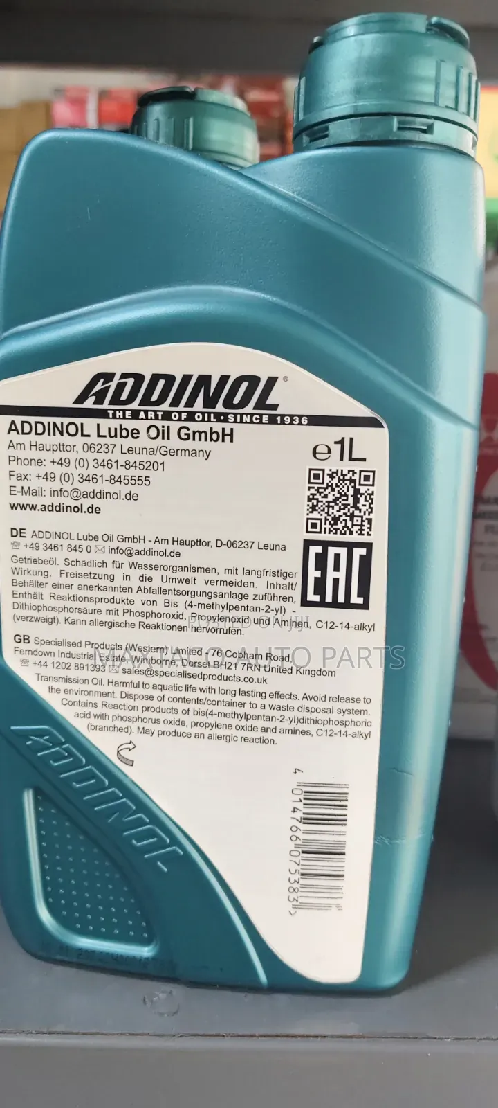 Addinol 75w-85/90 Gl+ Gear Oil