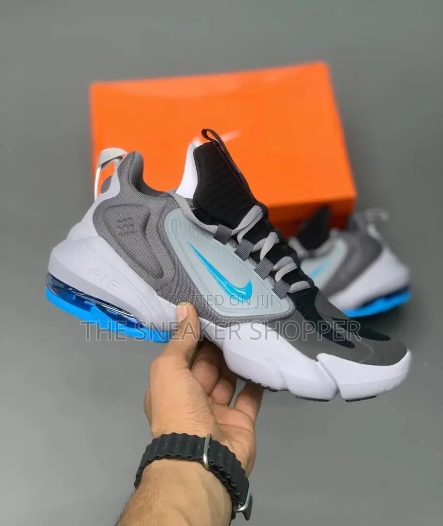 Nike Savage Ash And Blue Sneakers Available