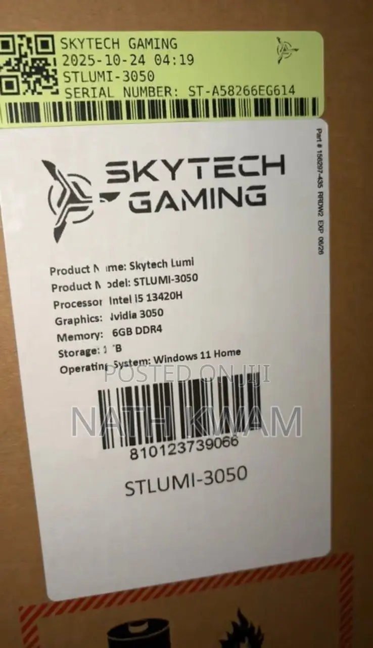 New Laptop 32GB Nvidia SSD 2T