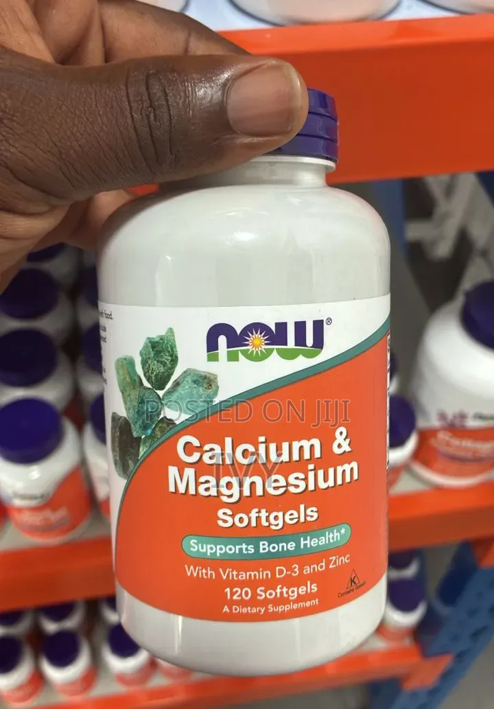 Now Calcium and Magnesium Softgel