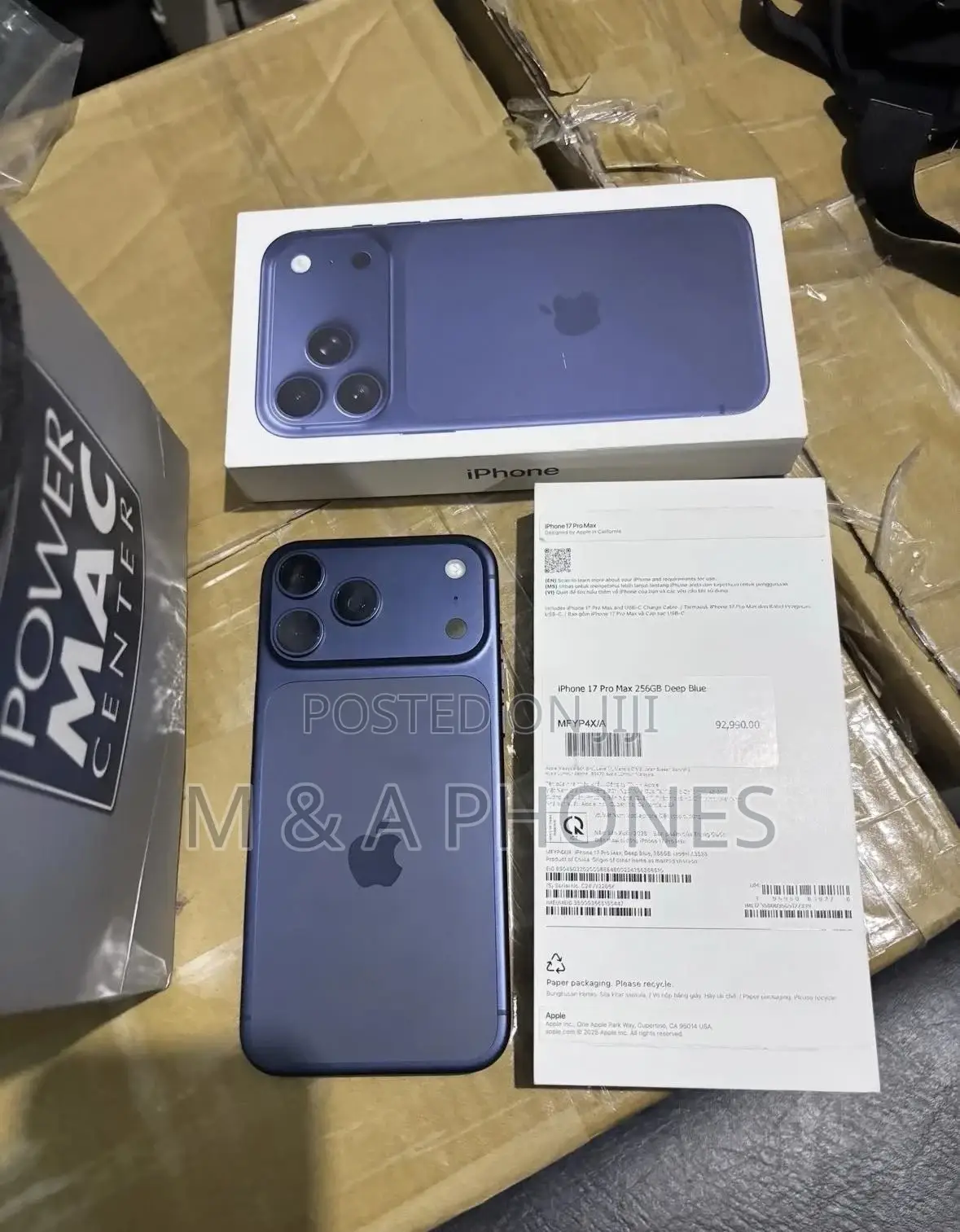 Apple iPhone 17 Pro Max 256 GB Blue