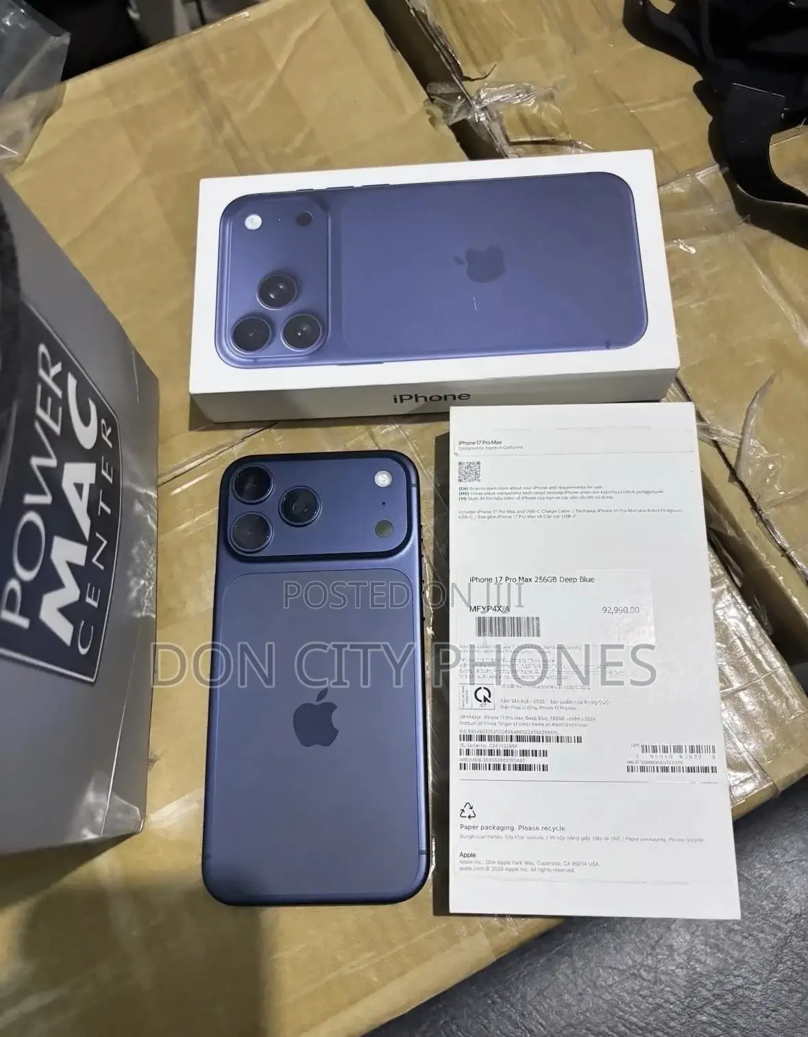 Apple iPhone 17 Pro Max 256 GB Blue