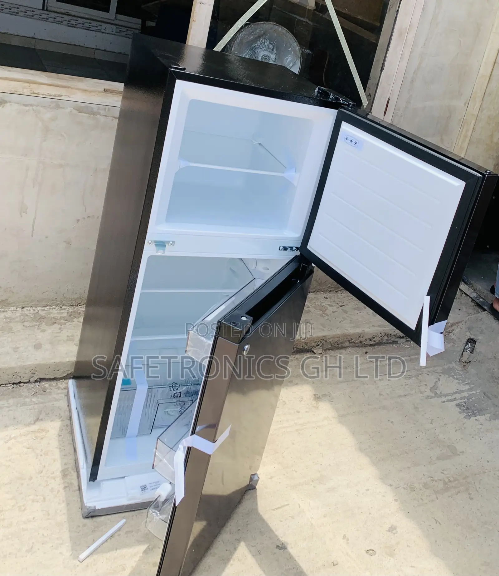 Long Lastest 127l Jazz Black Top Mount Refrigerator Mdrt187fgg28