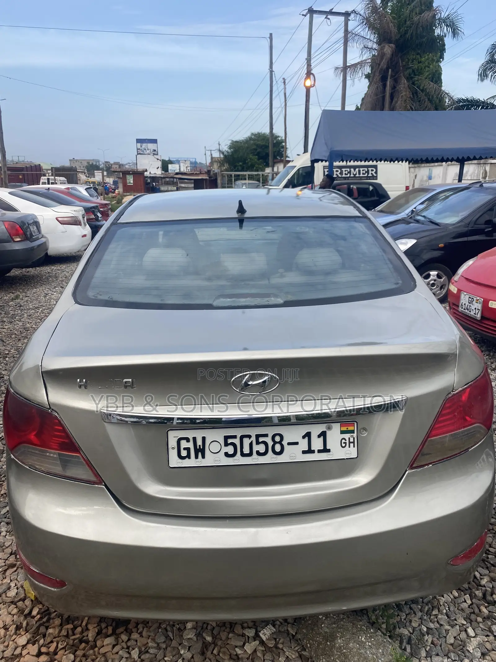 Hyundai Accent 2011 Gray
