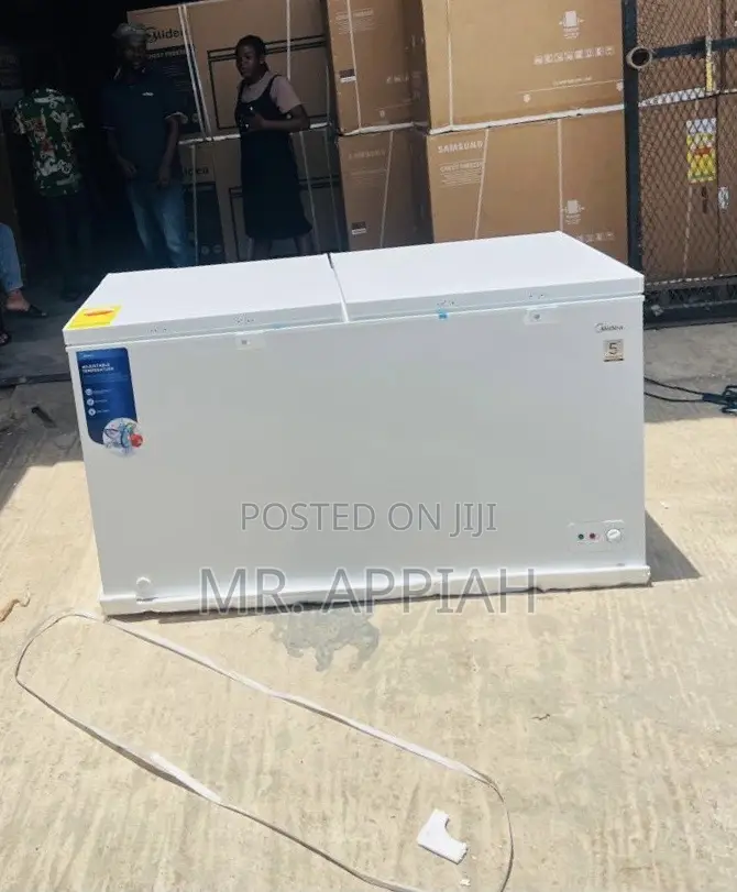 Choose Premium Midea Single Door Electric Chest Freezer(White)508l