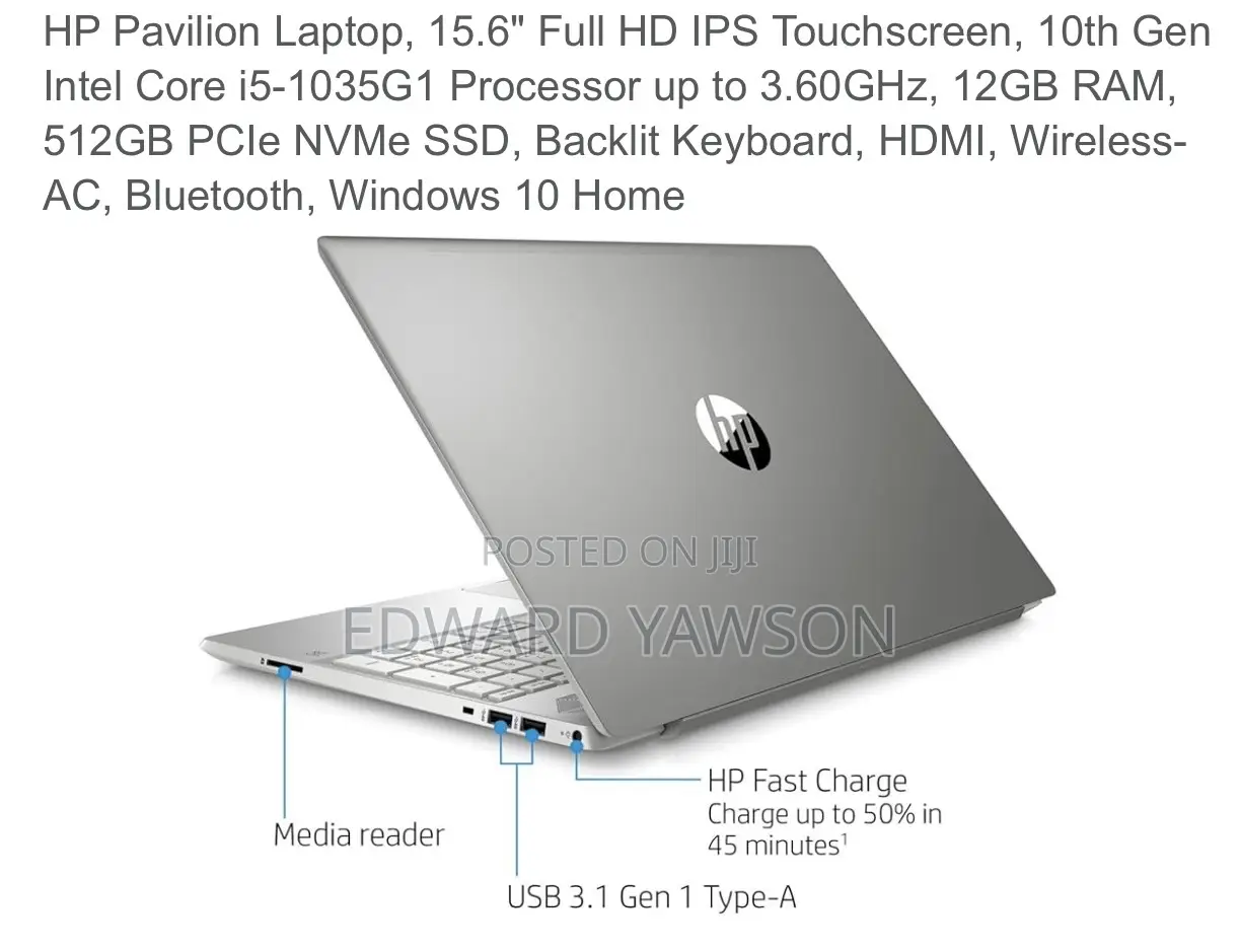 Laptop HP Pavilion 15 12GB Intel Core i5 HDD 256GB
