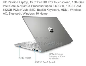 Laptop HP Pavilion 15 12GB Intel Core i5 HDD 256GB