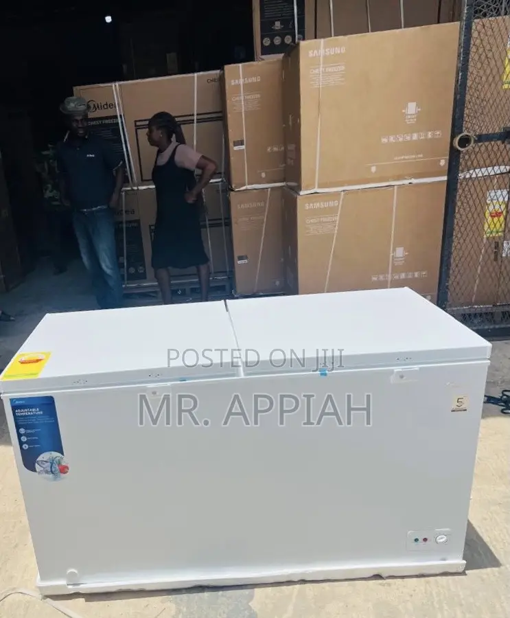 Check Out Durable Midea 508l Chest Freezer(White) 