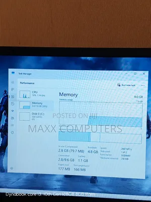 Laptop Toshiba Dynabook t552 8GB Intel Core i3 SSD 128GB
