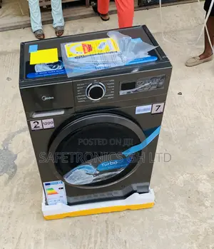 Exclusive Grey Nasco 8kg Front Load Washing Machine-Nasfl-J8kg-S