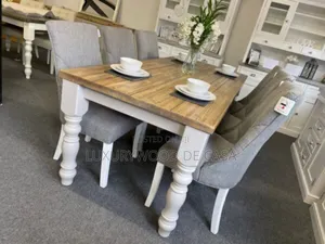 American Vintage 6 Seater Dining Set