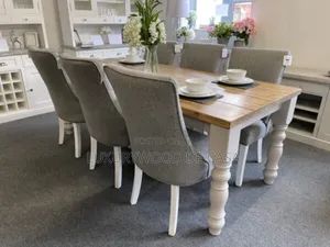 American Vintage 6 Seater Dining Set