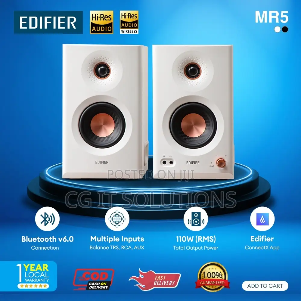 Edifier Mr5 Studio Monitors