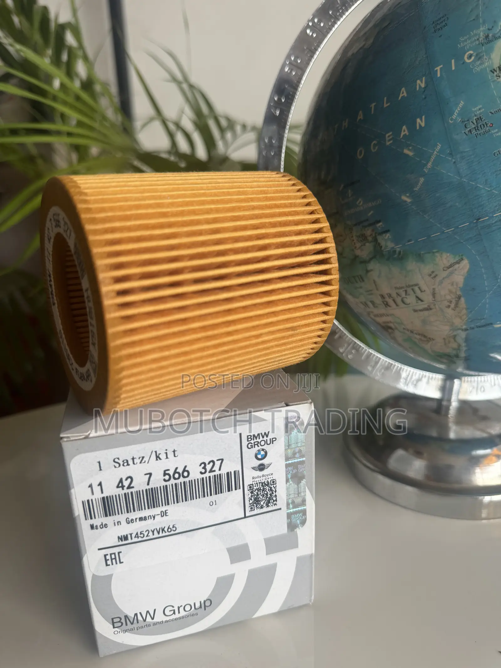 BMW Oil Filter for Series 1, 3, 5, 6, and 7