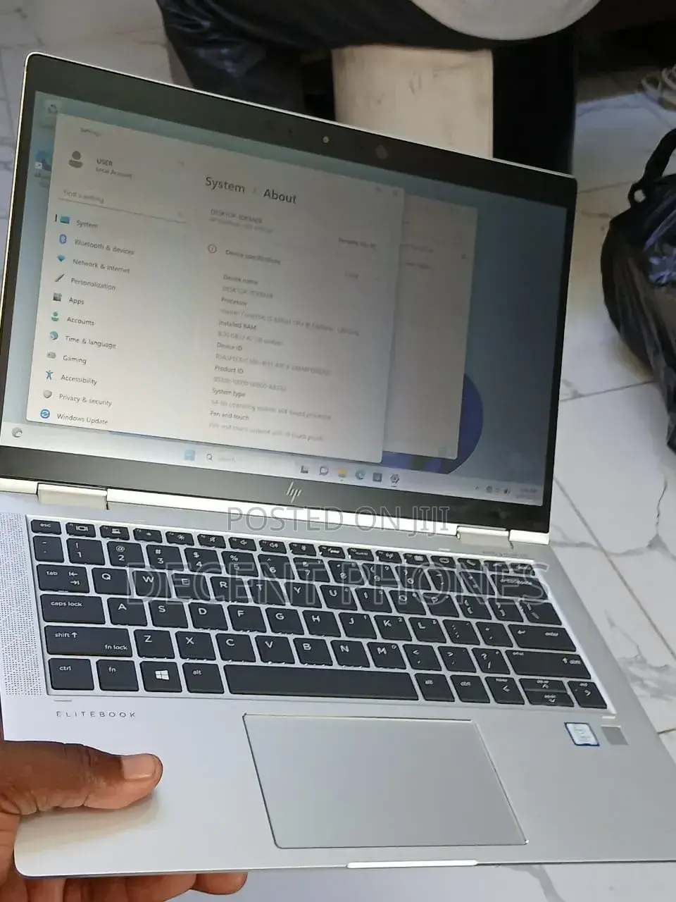 Laptop HP EliteBook x360 1030 G4 8GB Intel Core i5 SSD 256GB