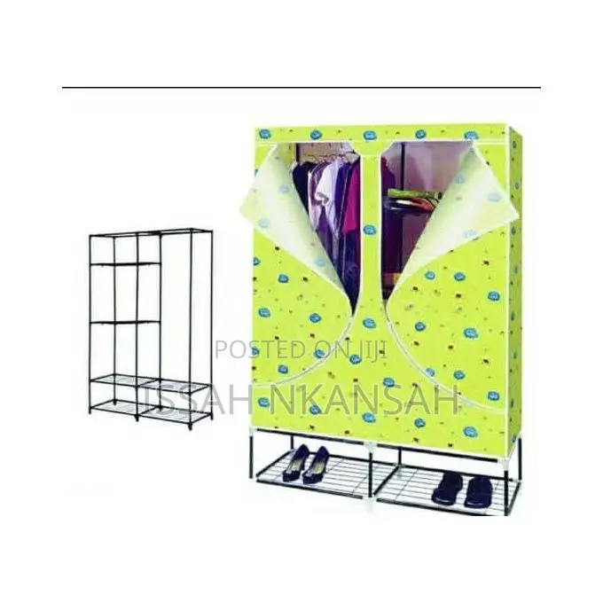 Fabric Wadrobe With Shoes Rack