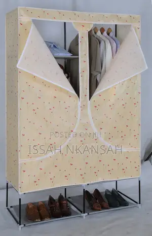Fabric Wadrobe With Shoes Rack