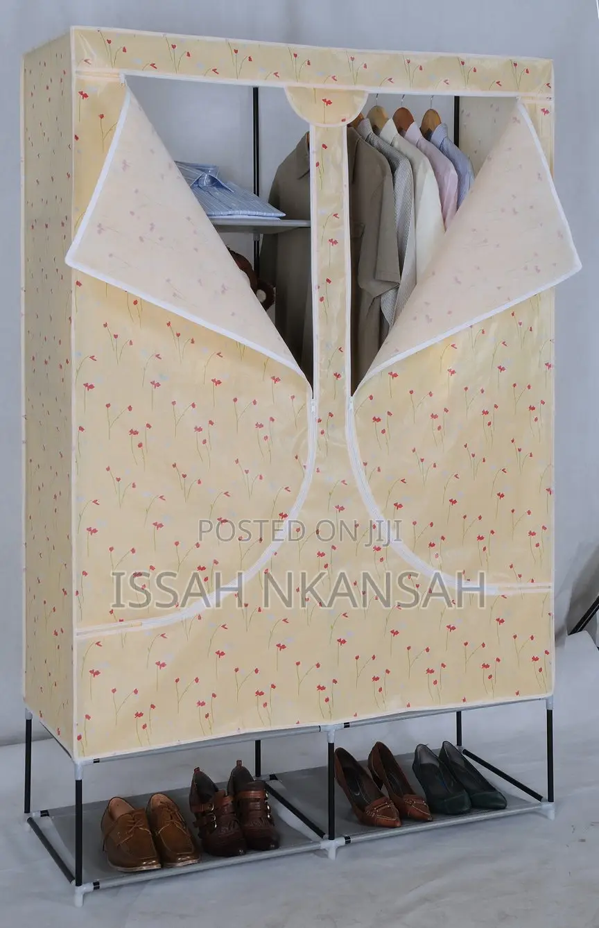 Fabric Wadrobe With Shoes Rack