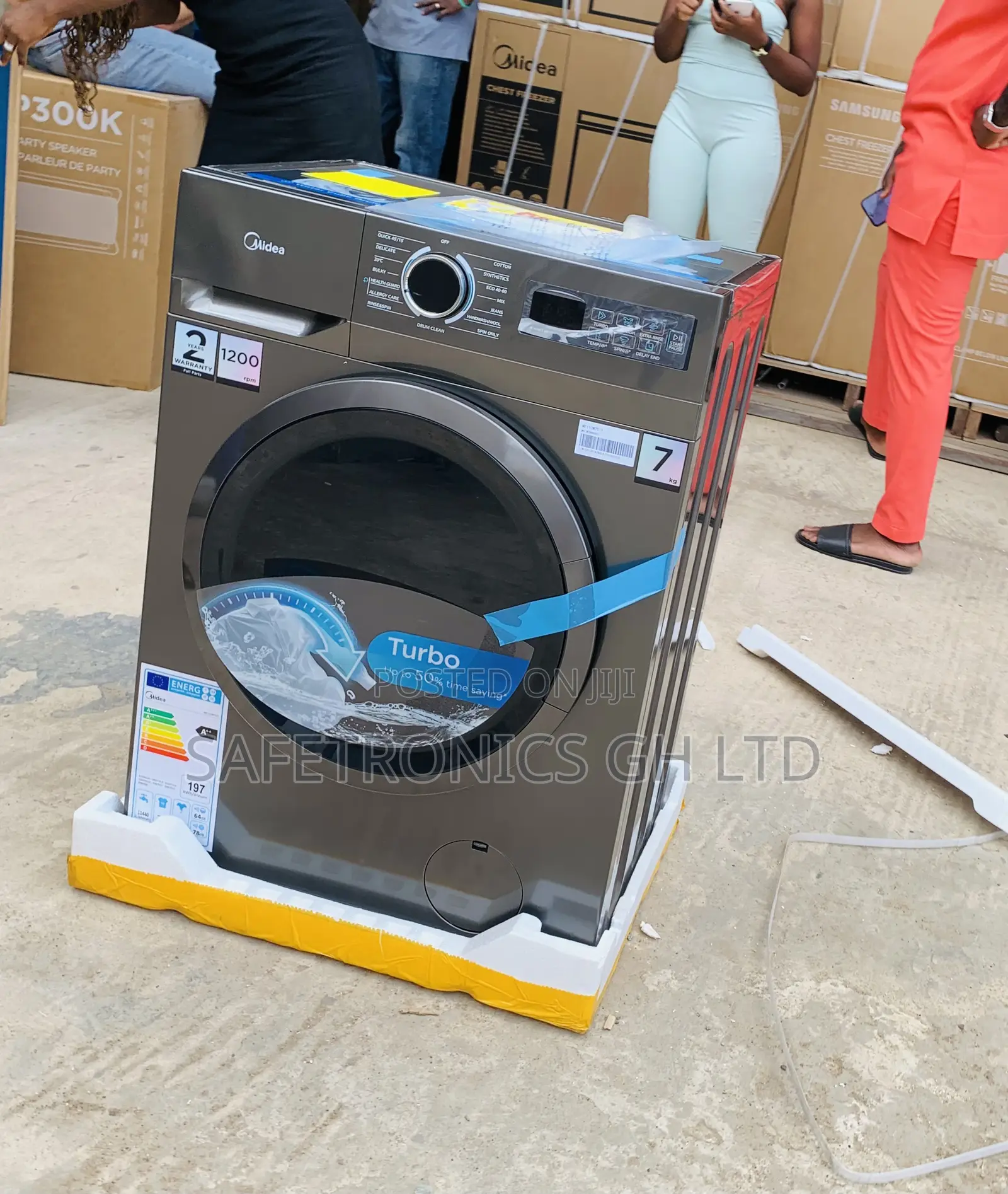 Fresh Good Nasco 8kg Front Load Washing Machine-Nasfl-J8kg-S