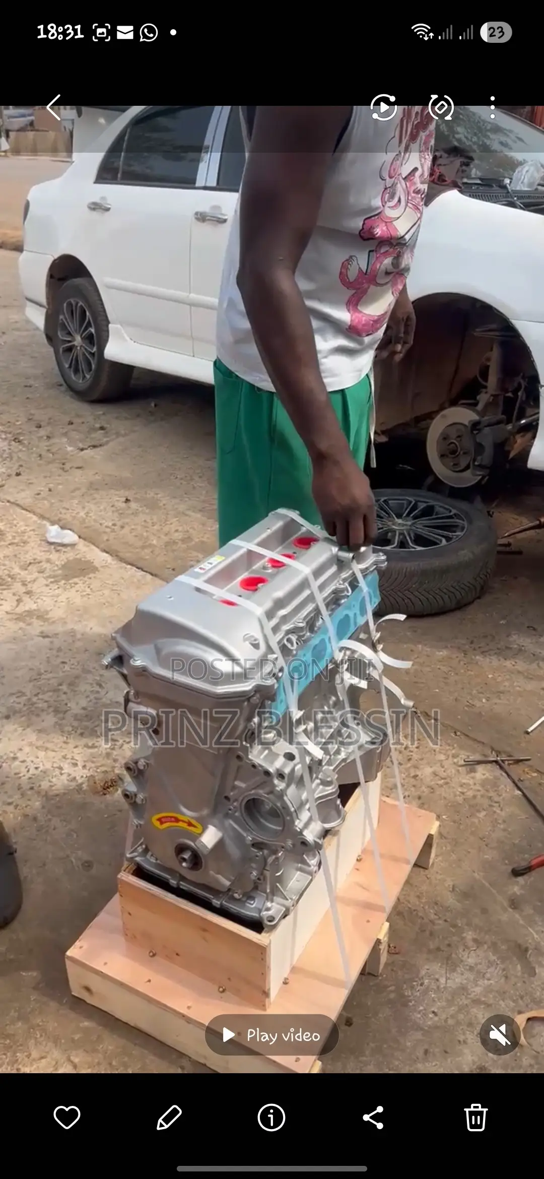Toyota Corolla S 2007 White
