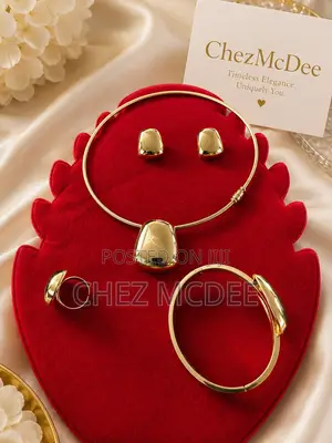 Quality Gold Plated Stainless Steel Jewelry Set