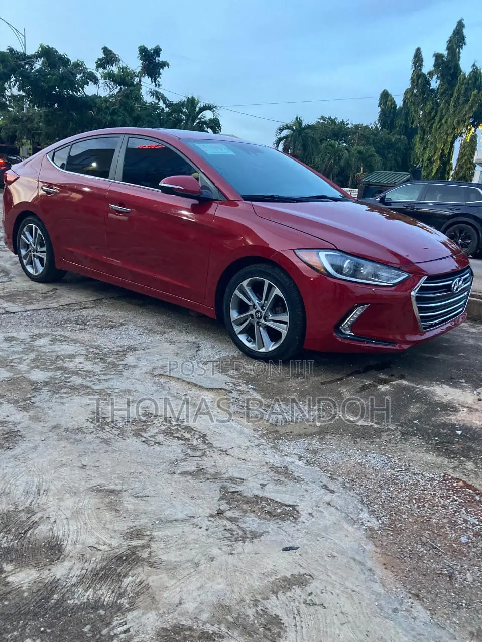 Hyundai Elantra Limited Sedan FWD (2.0L 4cyl 6A) 2017 Red