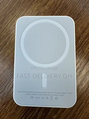 Apple 5000mah Portable Magnetic Wireless Power Bank.