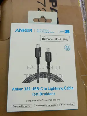 Anker Usb-C to Lightning Cable 6ft Braided