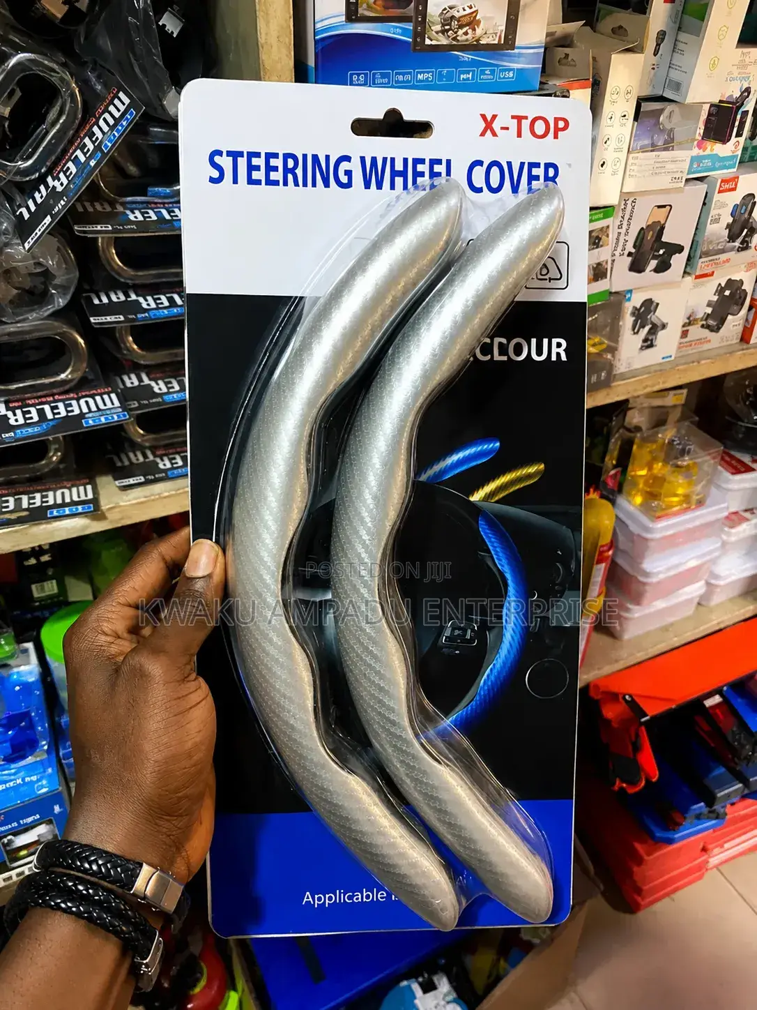 Side-by-Side Steering Wheel Cover Available in Different Colors