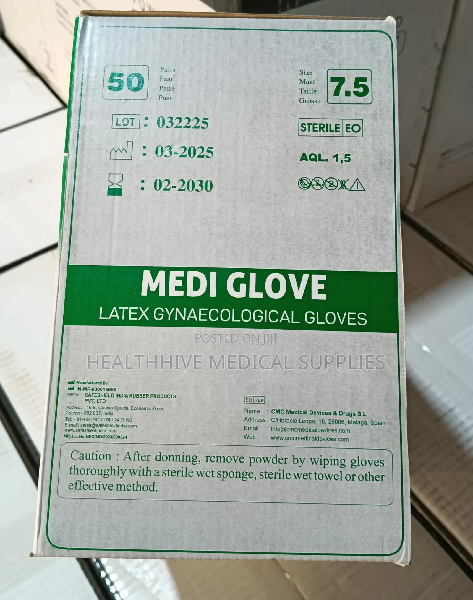 Latex Gynecological Gloves