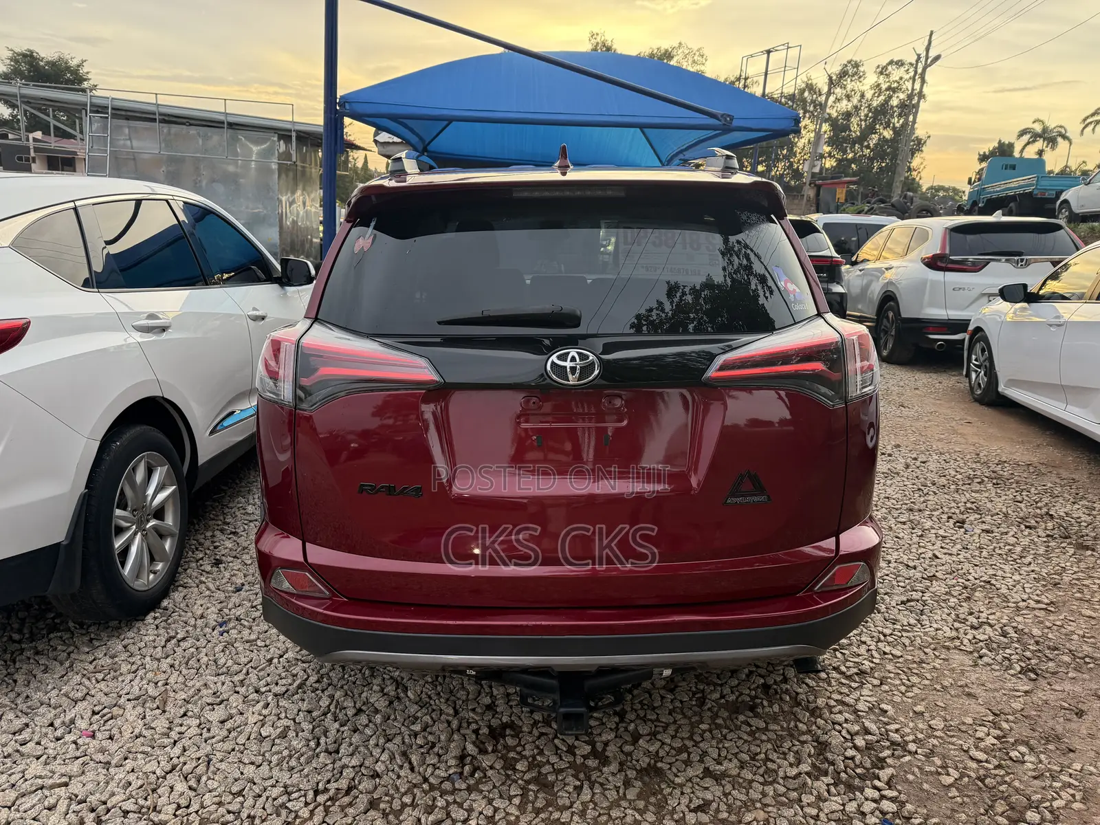 Toyota RAV4 2018 Burgundy