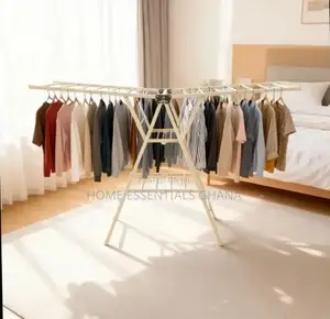 Foldable Cloth Dryer Stand – Strong Durable Design
