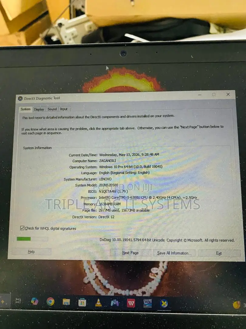 Laptop Lenovo ThinkPad T470 16GB Intel Core i5 SSD 256GB