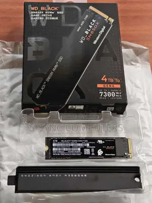Wd Black 4tb SSD Sn850x Ps5