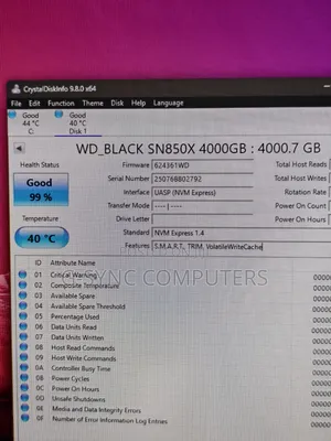 Wd Black 4tb SSD Sn850x Ps5
