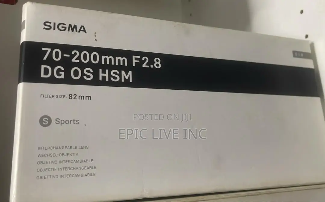 Sigma 70-200mm F2.8 Dg Os HSM Lens