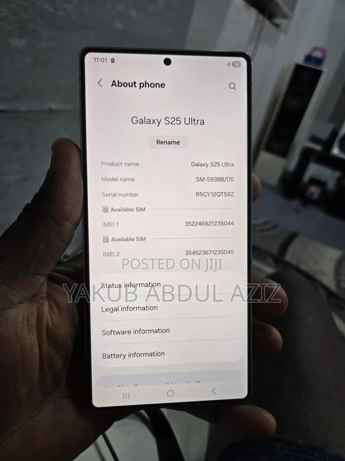 Samsung Galaxy S25 Ultra 256 GB