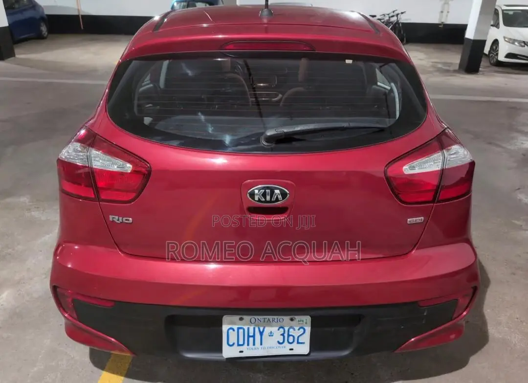 Kia Rio LX 4dr Hatchback (1.6L 4cyl 6A) 2016 Red