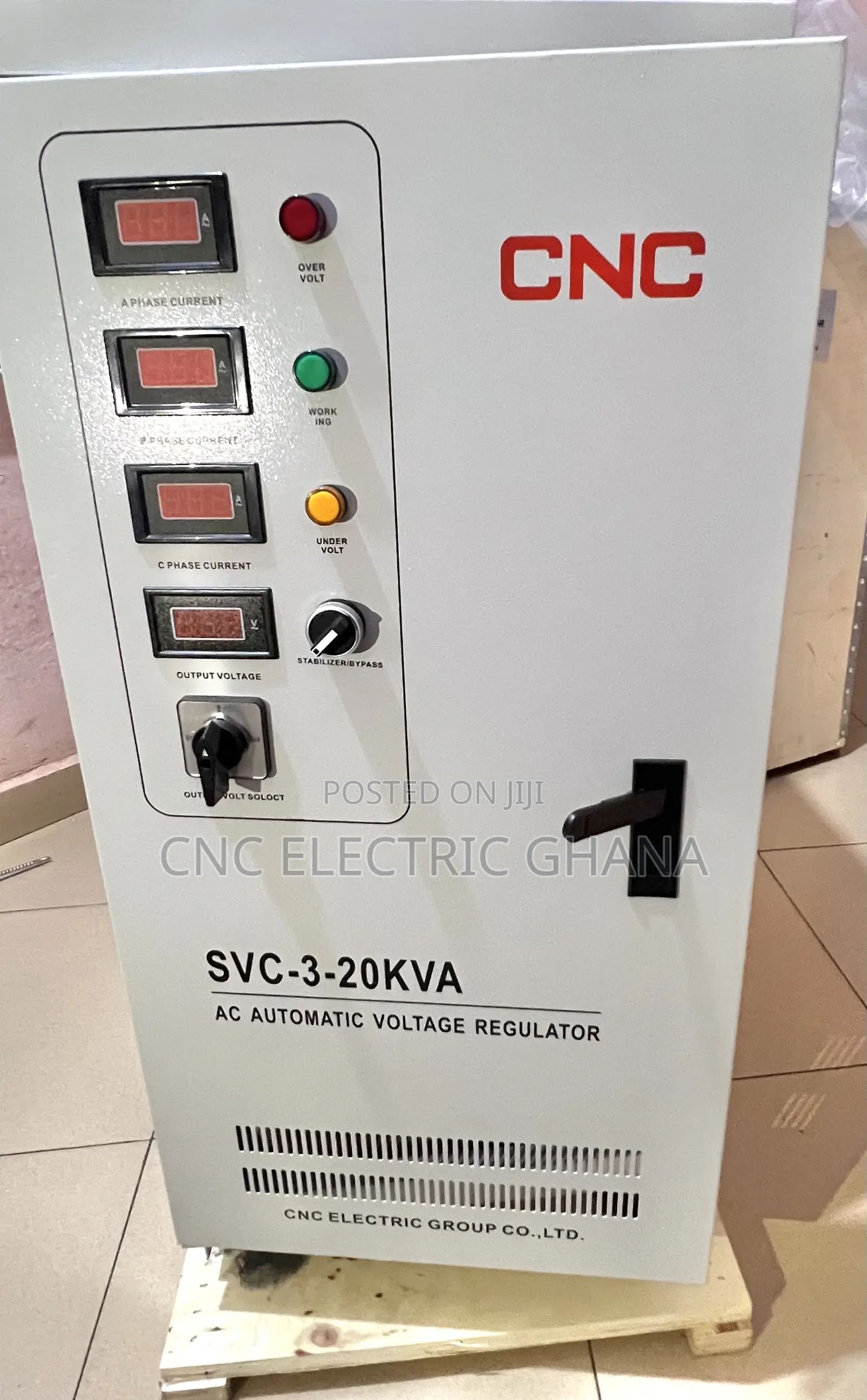 Ac Automatic Voltage Regulator 20kva 3phase