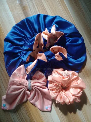 Reversible Hair Bonnet Set