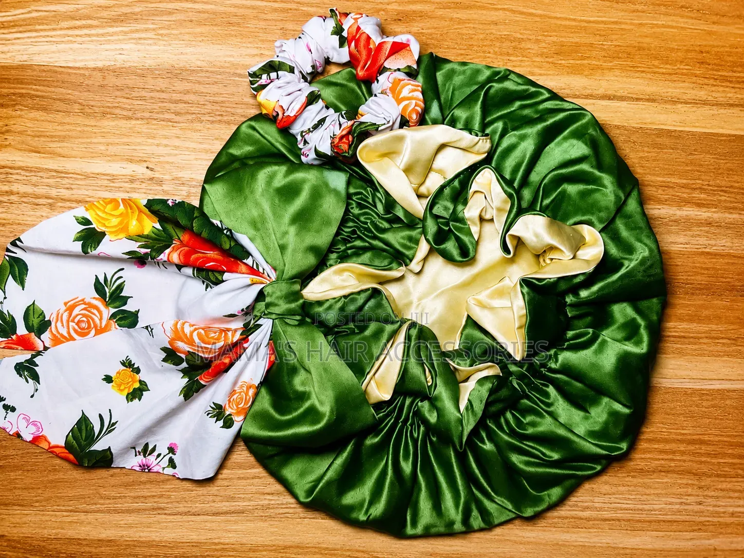 Reversible Hair Bonnet Set