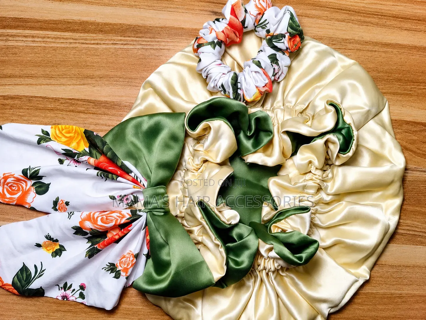 Reversible Hair Bonnet Set