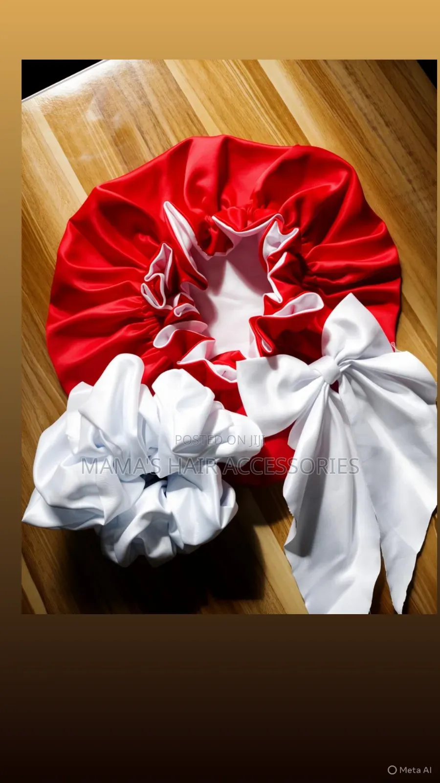 Reversible Hair Bonnet Set